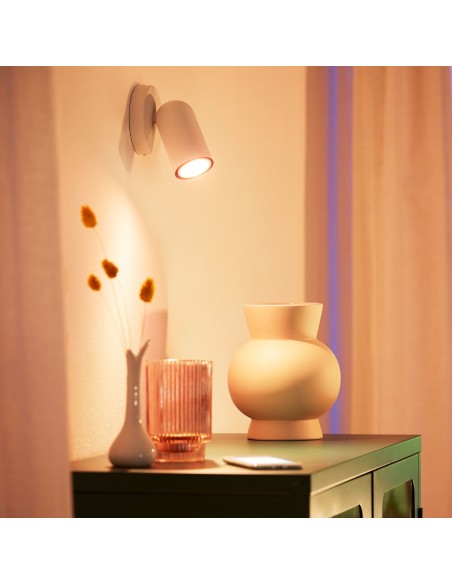 WiZ Lampadina Smart Dimmerabile Luce Bianca Calda AttaccoGU10 50W