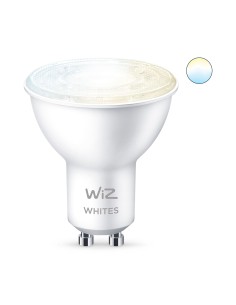 WiZ Lampadina Smart Dimmerabile Luce Bianca da Calda a Fredda Attacco GU10 50W