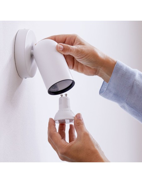 WiZ Lampadina Smart Dimmerabile Luce Bianca da Calda a Fredda Attacco GU10 50W