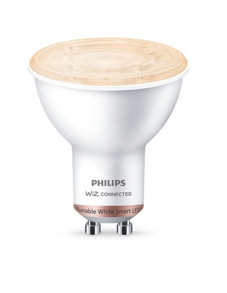 Philips LED Lampadina Smart Dimmerabile Luce Bianca da Calda a Fredda Attacco GU10 50W