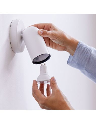 WiZ Lampadina Smart Dimmerabile Luce Bianca o Colorata Attacco GU10 50W