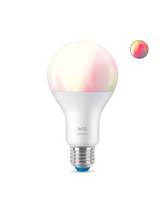 WiZ Lampadina Smart Dimmerabile Luce Bianca o Colorata Attacco E27 100W Goccia