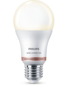 Philips LED Lampadina Smart Dimmerabile Luce Bianca Calda Attacco E27 60W Goccia