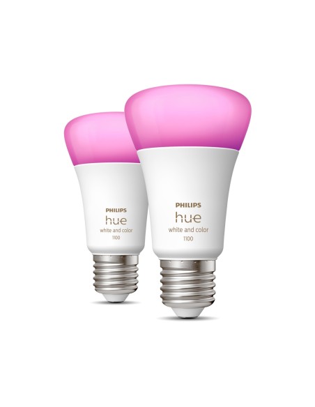 Philips Hue White and Color ambiance 2 Lampadine Smart E27 75 W