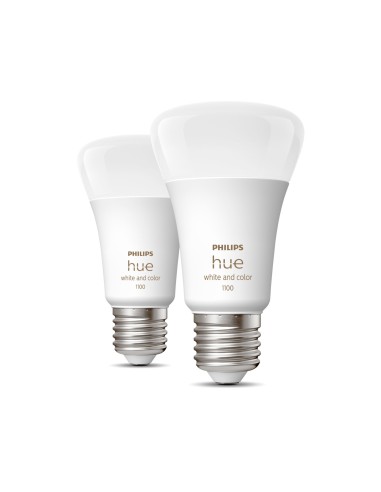 Philips Hue White and Color ambiance 2 Lampadine Smart E27 75 W