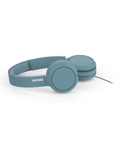 Philips 3000 series TAH4105BL 00 cuffia e auricolare Cablato A Padiglione Musica e Chiamate Blu