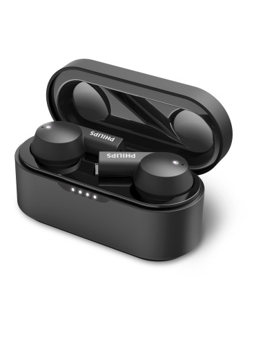 Philips TAT5505BK 00 cuffia e auricolare Cuffie Wireless In-ear Musica e Chiamate USB tipo-C Bluetooth Nero