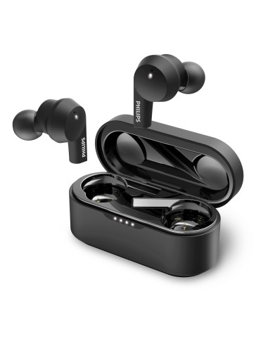 Philips TAT5505BK 00 cuffia e auricolare Cuffie Wireless In-ear Musica e Chiamate USB tipo-C Bluetooth Nero