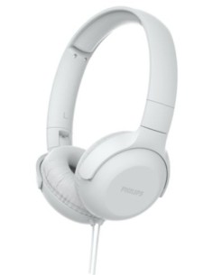 Philips TPV UH 201 WT Auricolare Cablato A Padiglione Musica e Chiamate Bianco