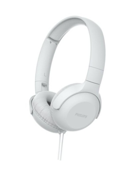 Philips TPV UH 201 WT Auricolare Cablato A Padiglione Musica e Chiamate Bianco