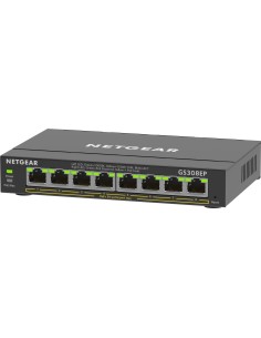 NETGEAR 8-Port Gigabit Ethernet PoE+ Plus Switch (GS308EP) Gestito L2 L3 Gigabit Ethernet (10 100 1000) Supporto Power over 2