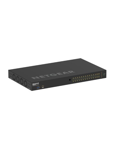 NETGEAR GSM4230P-100EUS switch di rete Gestito L2 L3 Gigabit Ethernet (10 100 1000) Supporto Power over Ethernet (PoE) 1U Nero