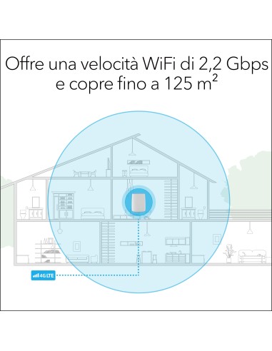 NETGEAR LBR20 router wireless Gigabit Ethernet Dual-band (2.4 GHz 5 GHz) 4G Bianco