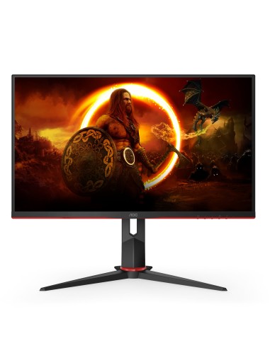 AOC G2 Q27G2U BK Monitor PC 68,6 cm (27") 2560 x 1440 Pixel Quad HD LED Nero, Rosso