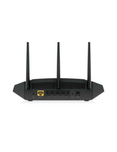 NETGEAR Nighthawk 4-Stream AX1800 WiFi 6 Router (RAX10) router wireless Gigabit Ethernet Dual-band (2.4 GHz 5 GHz) Nero