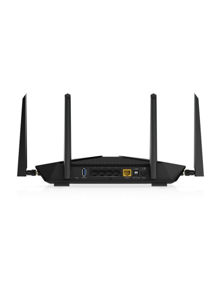 NETGEAR Nighthawk AX5 5-Stream AX4200 WiFi Router (RAX43) router wireless Gigabit Ethernet Dual-band (2.4 GHz 5 GHz) Nero NETGEAR Nighthawk AX5 5-Stream AX4200 WiFi Router (RAX43) router wireless Gigabit Ethernet Dual-band (2.4 GHz 5 GHz) Nero