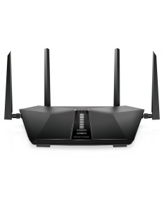 NETGEAR Nighthawk AX5400 router wireless Gigabit Ethernet Dual-band (2.4 GHz 5 GHz) Nero