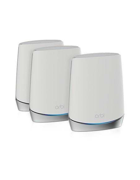NETGEAR Orbi RBK753 AX4200 WiFi 6 Mesh System Banda tripla (2.4 GHz 5 GHz 5 GHz) Wi-Fi 6 (802.11ax) Bianco 7 Interno
