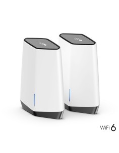 NETGEAR Orbi Pro WiFi 6 Tri-band Mesh System (SXK80) Banda tripla (2.4 GHz 5 GHz 5 GHz) Wi-Fi 6 (802.11ax) Grigio, Bianco 9