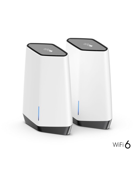 NETGEAR Orbi Pro WiFi 6 Tri-band Mesh System (SXK80) Banda tripla (2.4 GHz 5 GHz 5 GHz) Wi-Fi 6 (802.11ax) Grigio, Bianco 9