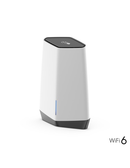 NETGEAR Orbi Pro WiFi 6 Tri-band Mesh System Satelite (SXS80) Banda tripla (2.4 GHz 5 GHz 5 GHz) Wi-Fi 6 (802.11ax) Grigio,