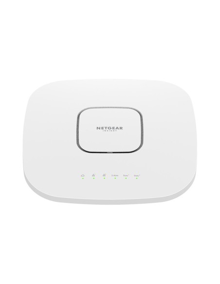NETGEAR Insight Cloud Managed WiFi 6 AX6000 Tri-band Multi-Gig Access Point (WAX630) 6000 Mbit s Bianco Supporto Power over