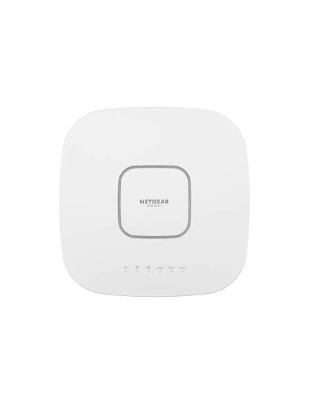 NETGEAR Insight Cloud Managed WiFi 6 AX6000 Tri-band Multi-Gig Access Point (WAX630) 6000 Mbit s Bianco Supporto Power over