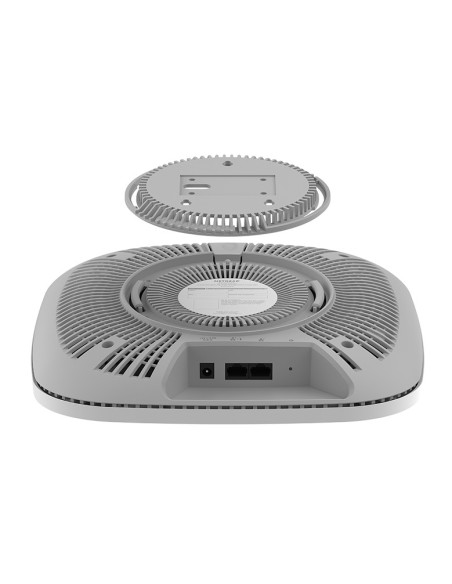 NETGEAR Insight Cloud Managed WiFi 6 AX6000 Tri-band Multi-Gig Access Point (WAX630) 6000 Mbit s Bianco Supporto Power over