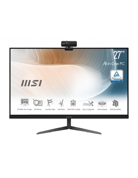 MSI Modern AM271 11M-417EU Intel® Core™ i5 68,6 cm (27") 1920 x 1080 Pixel 8 GB DDR4-SDRAM 512 GB SSD PC All-in-one Windows 11
