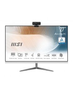 MSI Modern AM271 11M-408EU Intel® Core™ i5 68,6 cm (27") 1920 x 1080 Pixel 8 GB DDR4-SDRAM 512 GB SSD PC All-in-one Windows 11