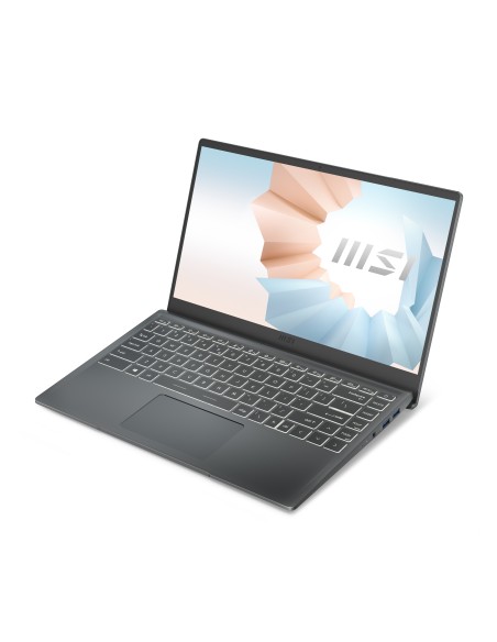 MSI Modern 14 B11MOL-435XIT i3-1115G4 Computer portatile 35,6 cm (14") Full HD Intel® Core™ i3 8 GB DDR4-SDRAM 256 GB SSD Wi-Fi