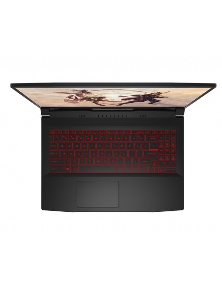 MSI Gaming GF66 11UD-1070IT Katana i7-11800H Computer portatile 39,6 cm (15.6") Full HD Intel® Core™ i7 16 GB DDR4-SDRAM 512 GB