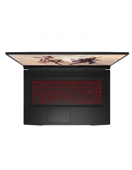MSI Gaming GF76 11UC-629IT Katana i7-11800H Computer portatile 43,9 cm (17.3") Full HD Intel® Core™ i7 16 GB DDR4-SDRAM 512 GB