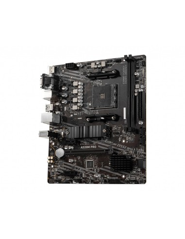 MSI A520M PRO scheda madre AMD A520 Presa AM4 micro ATX