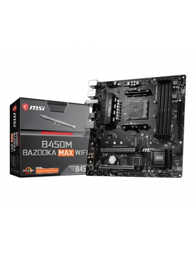 MSI B450M BAZOOKA MAX WIFI scheda madre AMD B450 Presa AM4 micro ATX