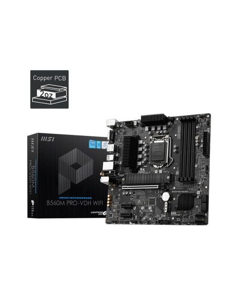 MSI B560M PRO-VDH WIFI scheda madre Intel B560 LGA 1200 micro ATX