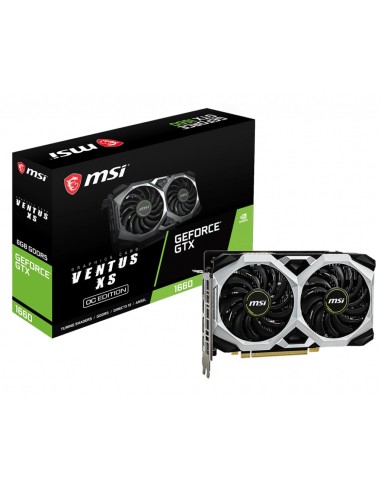 MSI GeForce GTX 1660 Ventus XS 6G OC NVIDIA 6 GB GDDR5