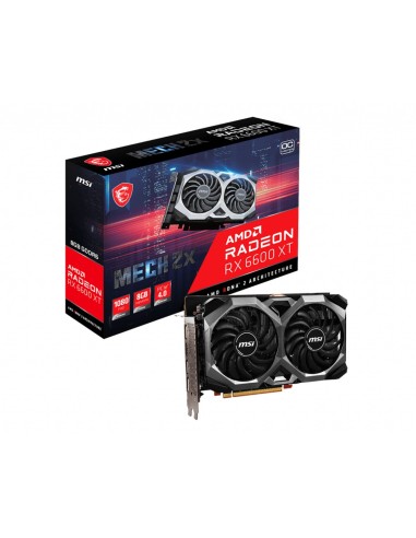 MSI Radeon RX 6600 XT MECH 2X 8G OCV1 AMD 8 GB GDDR6