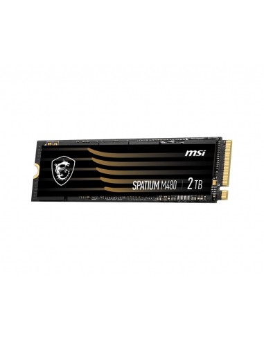 MSI M480 M.2 2000 GB PCI Express 4.0 3D NAND NVMe