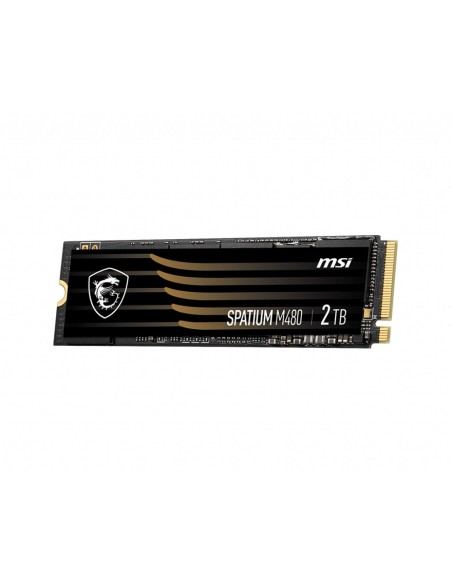 MSI M480 M.2 2000 GB PCI Express 4.0 3D NAND NVMe