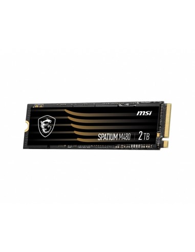 MSI SPATIUM M480 M.2 2000 GB PCI Express 4.0 3D NAND NVMe