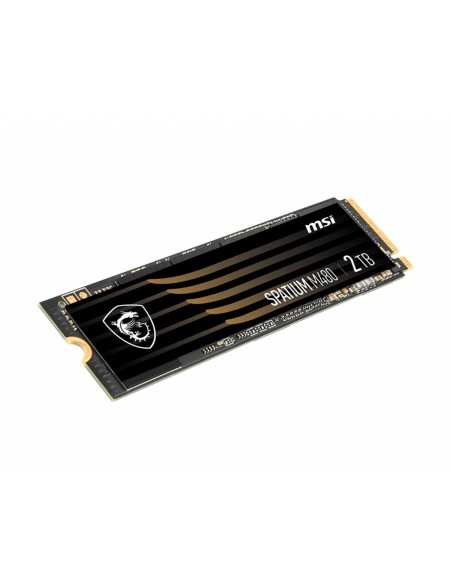 MSI SPATIUM M480 M.2 2000 GB PCI Express 4.0 3D NAND NVMe