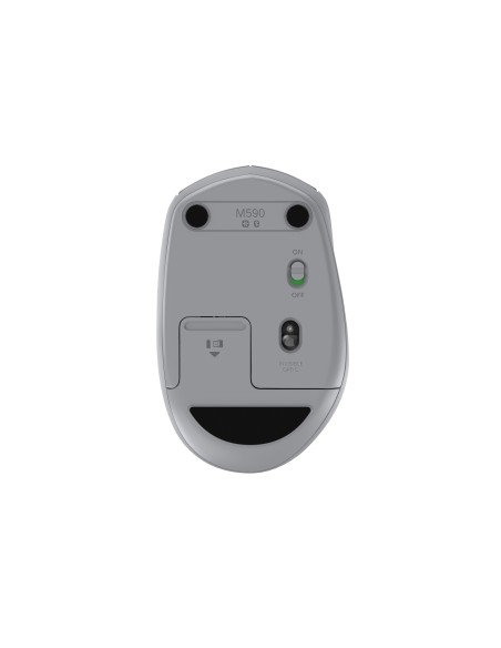 Logitech M590 Multi-Device Silent mouse Mano destra RF senza fili + Bluetooth Ottico 1000 DPI
