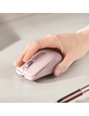 Logitech MX Anywhere 3 mouse Mano destra RF senza fili + Bluetooth Laser 4000 DPI