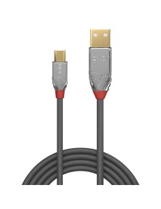 Lindy 36654 cavo USB 5 m USB 2.0 USB A Micro-USB B Grigio 2