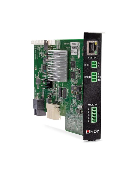 Lindy 38353 scheda di interfaccia per apparecchiature AV Interno HDBaseT Nero