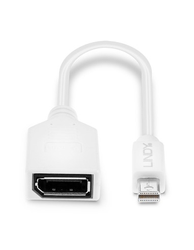 Lindy 41021 cavo DisplayPort 0,15 m Mini DisplayPort Bianco