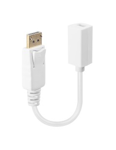Lindy 41060 cavo e adattatore video 0,15 m DisplayPort Mini DisplayPort Bianco