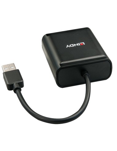 Lindy 42679 hub di interfaccia USB 2.0 Nero