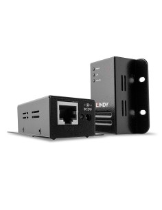 Lindy 42680 moltiplicatore di rete Ricevitore e trasmettitore di rete Nero